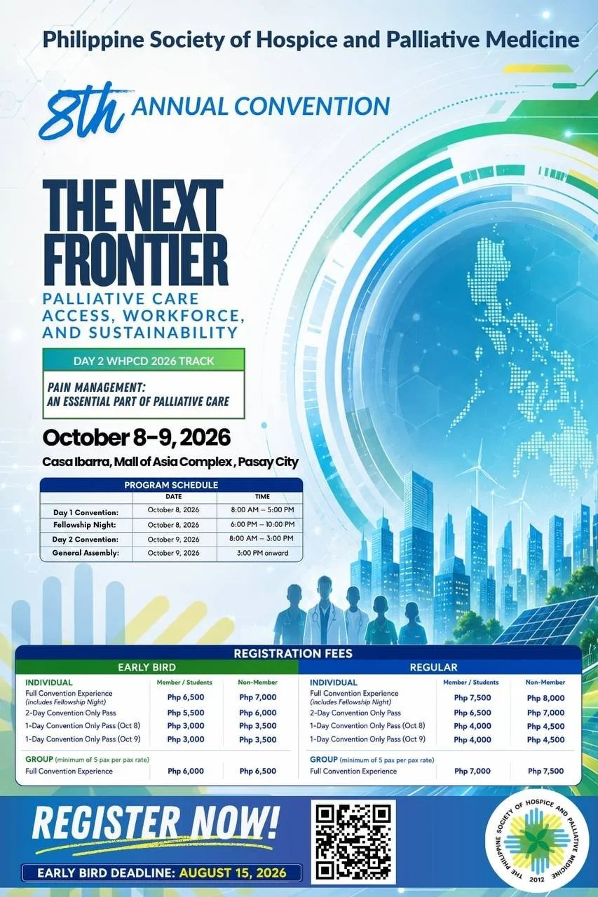 PSHPM 8th Annual Convention: Charting the Next Frontier of Palliative Care