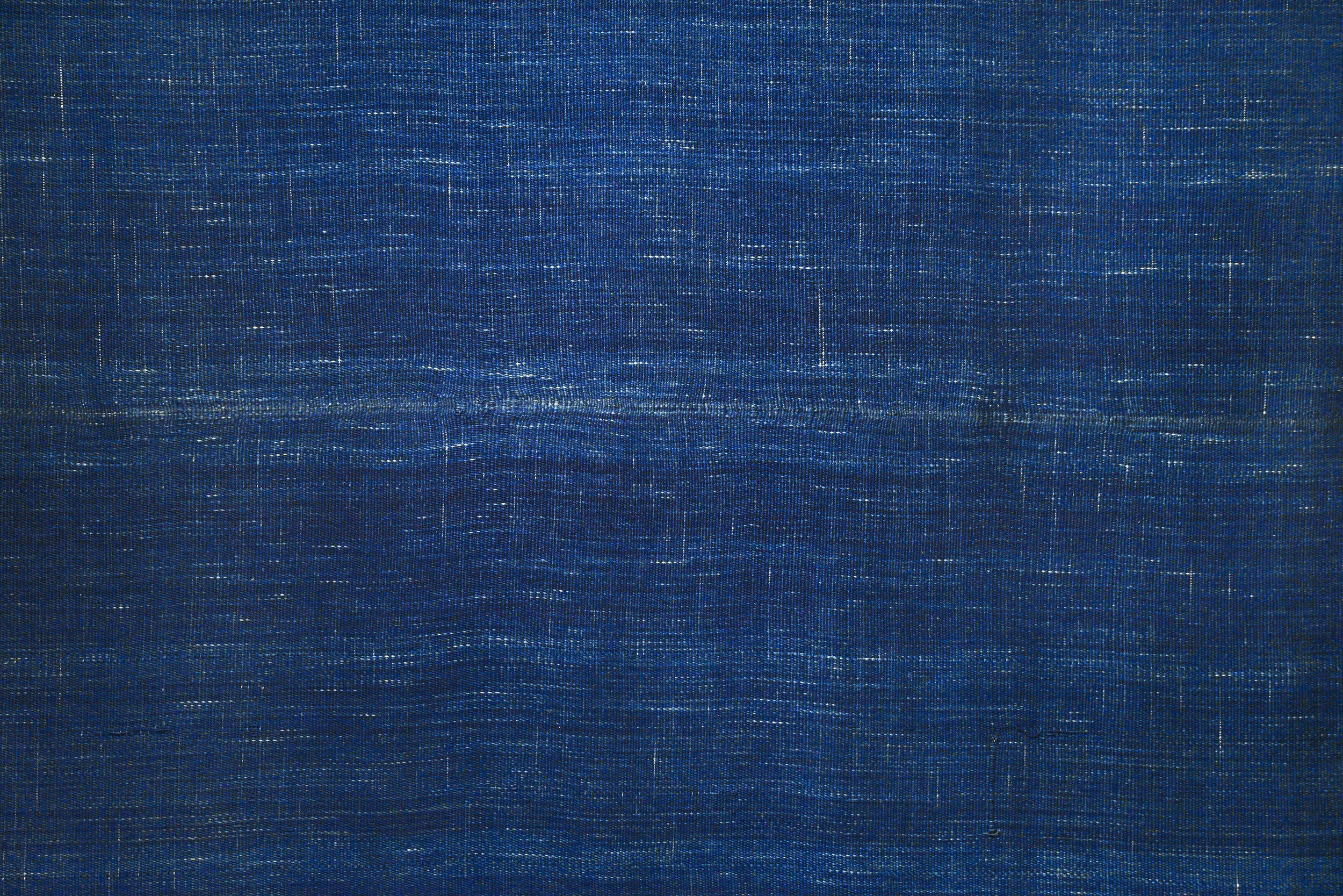 Yákʼaashbąąh. Indigo-Dyed Weaving 2019