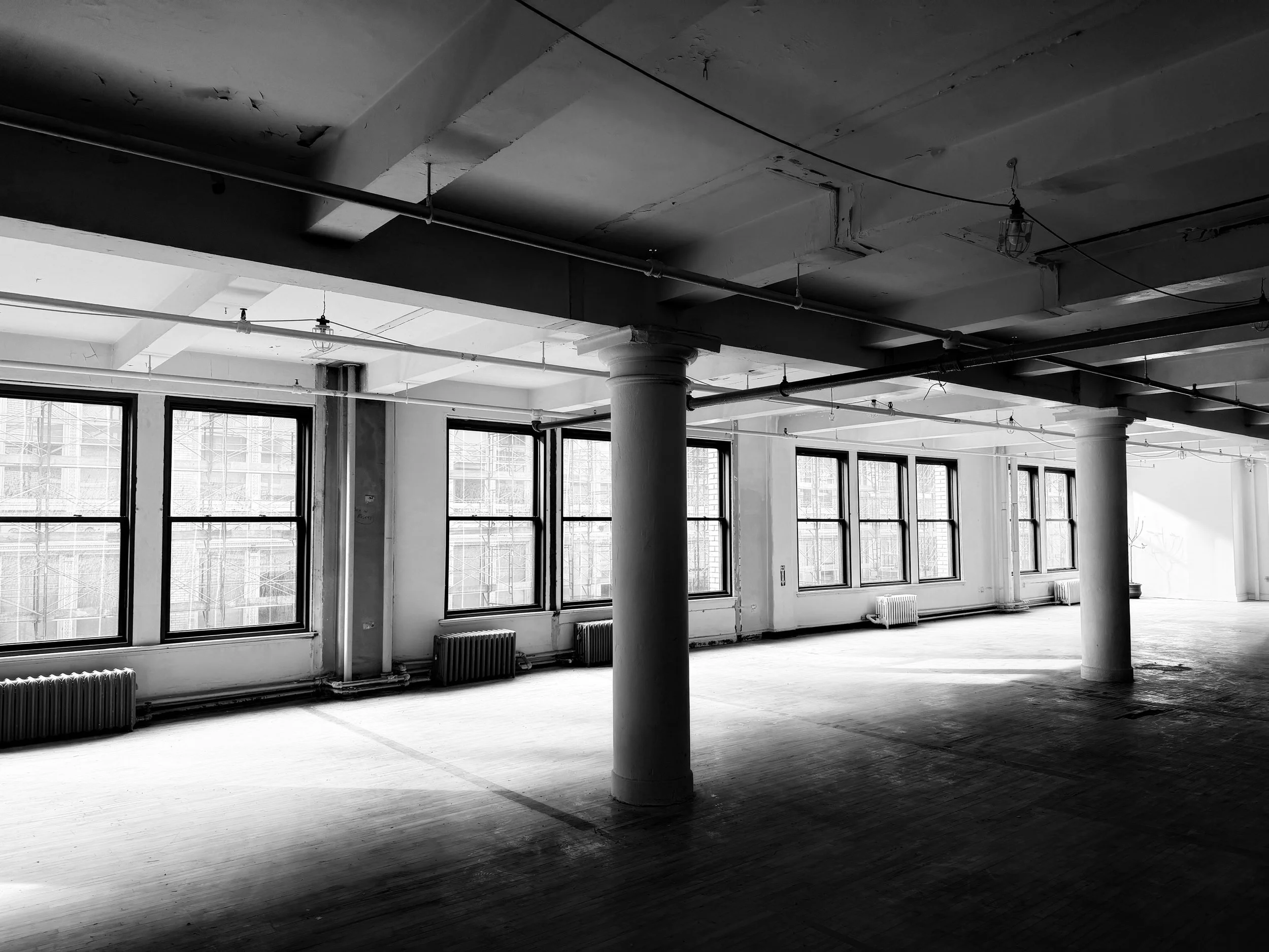 Exiting condition Prior to our service. Up coming; New Office Headquarter Project, for Expanscience, Chelsea, NYC.  Site visits, Client advocacy with buildings management, and Experts + Design and Technical Drawings+ procurement and Follow up.  April