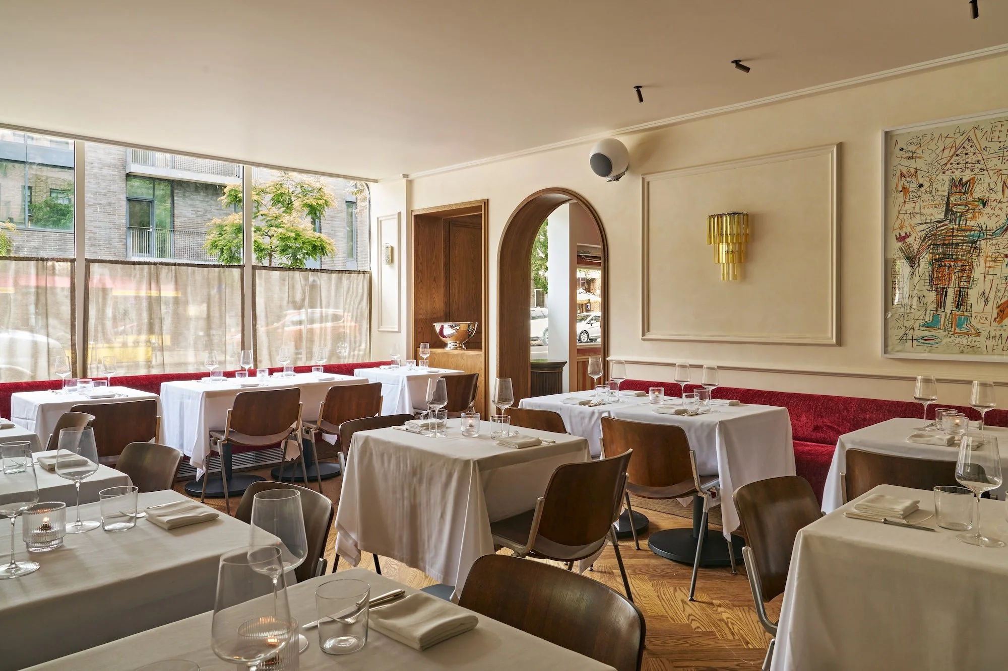 Le Chêne, New French Restaurant, in the West Village. New Dining area. Design + Construction Package + Procurement. 2025