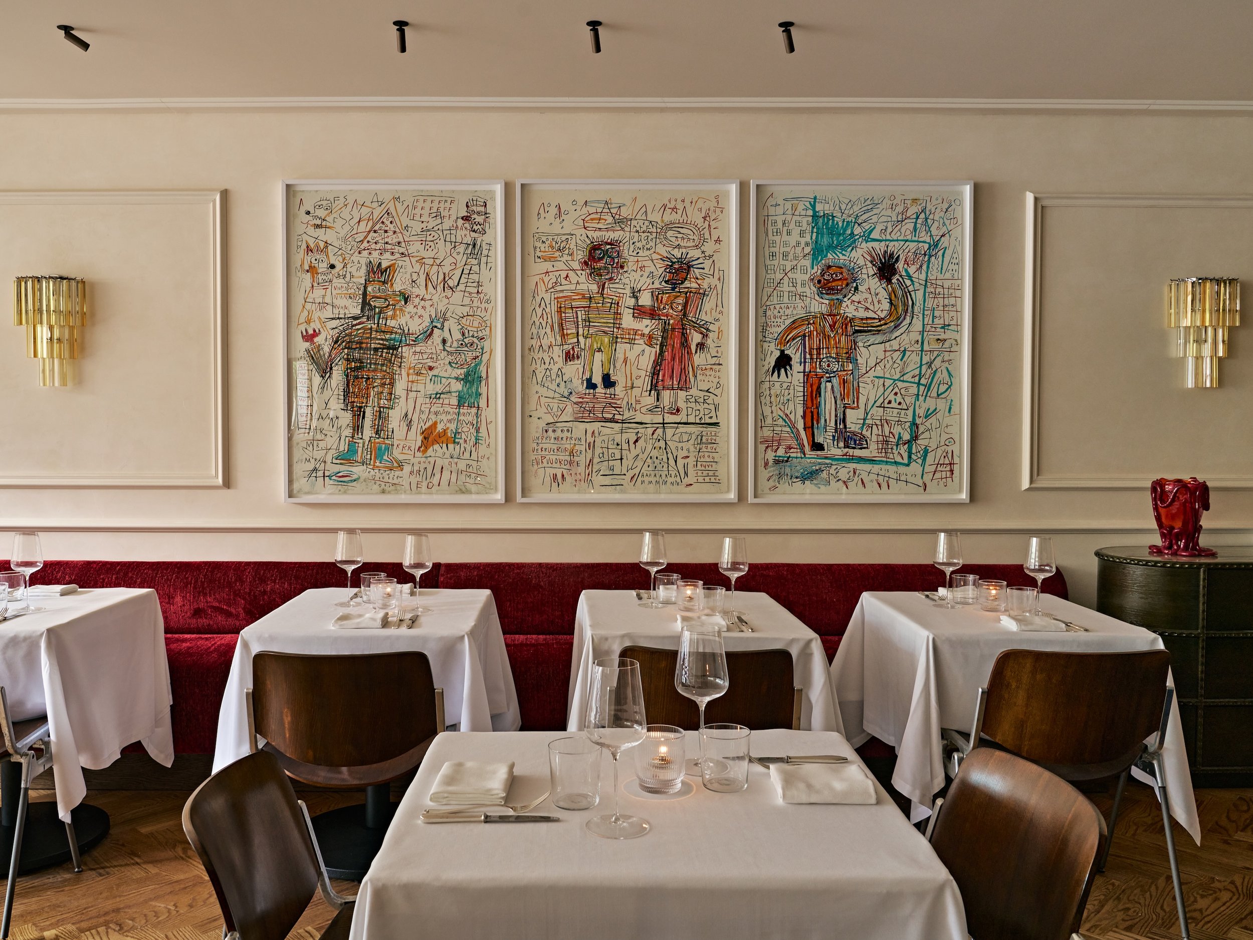 Le Chêne, New French Restaurant, in the West Village, New Dining Area.