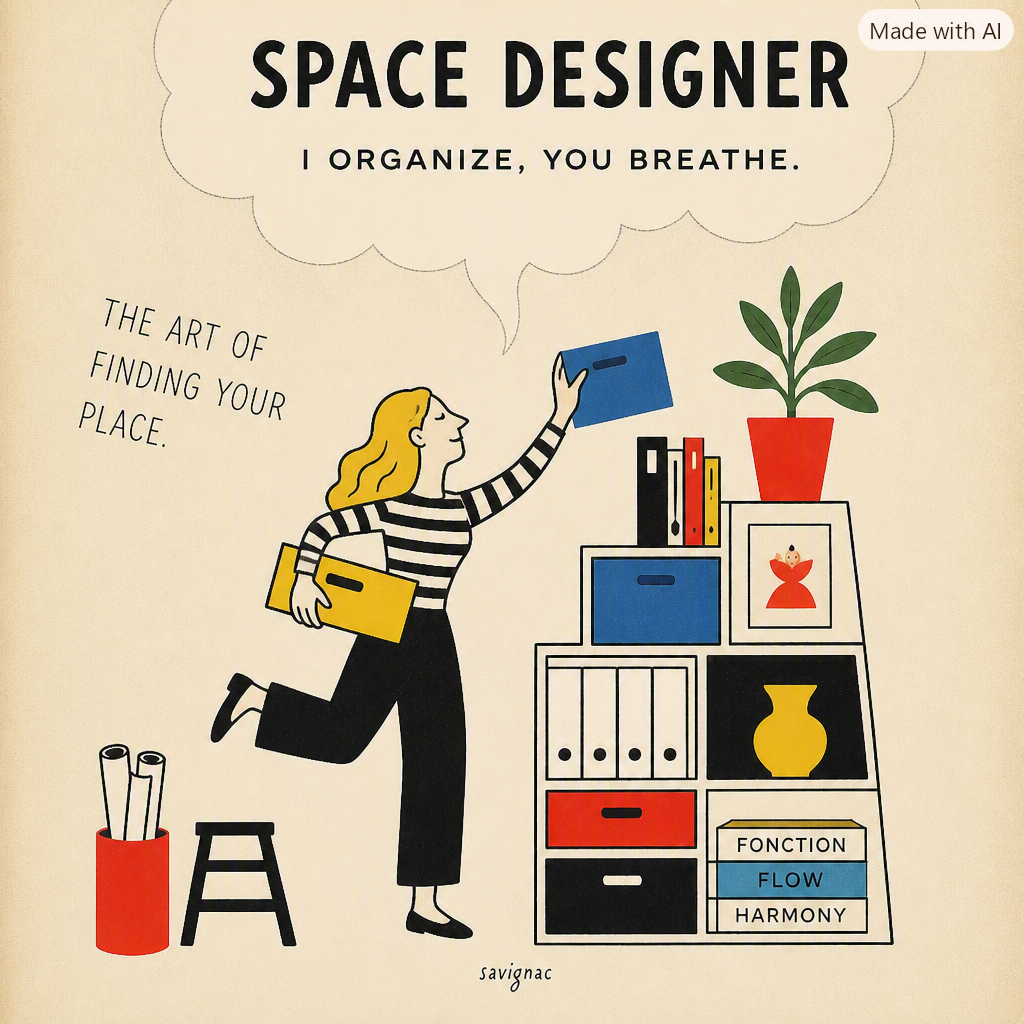 “I Organize, You Breathe” — Design Consultation