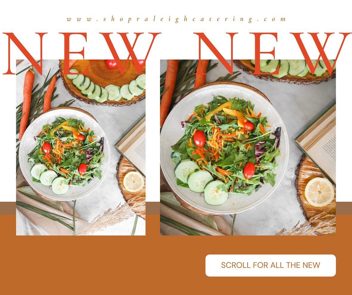 We&rsquo;ve got you covered in the salad department &mdash; SHOP THE NEW NOW / our delicious array of unforgettable crafted salads are more than perfect as a pairing for your dinner heading into the weekend!

Wanting to add a protein? Don&rsquo;t wor