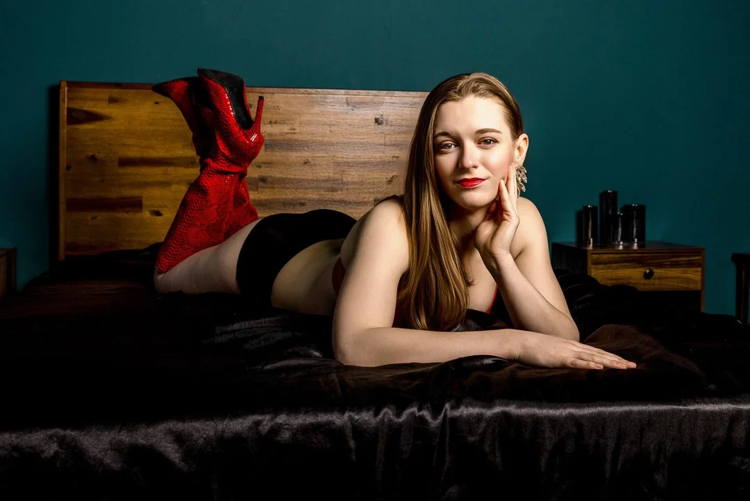 Professional Boudoir Photographer Madison Wisconsin  Private Studio Boudoir Session Wisconsin