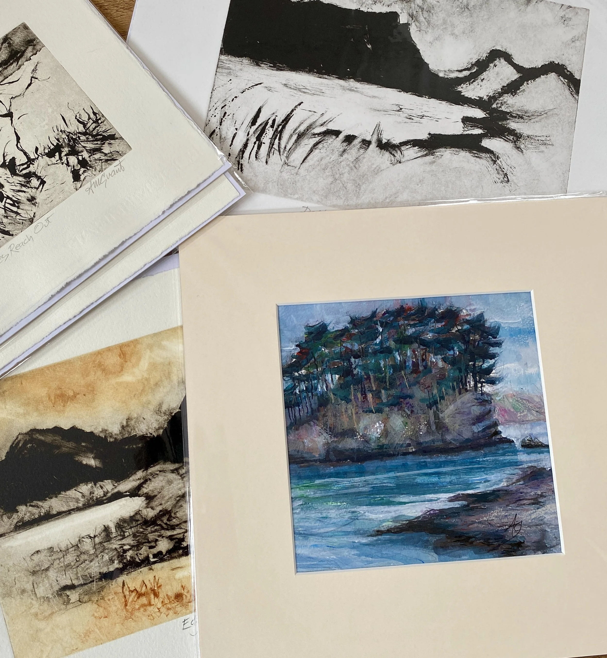 Original prints and paintings - unframed | from £50.00