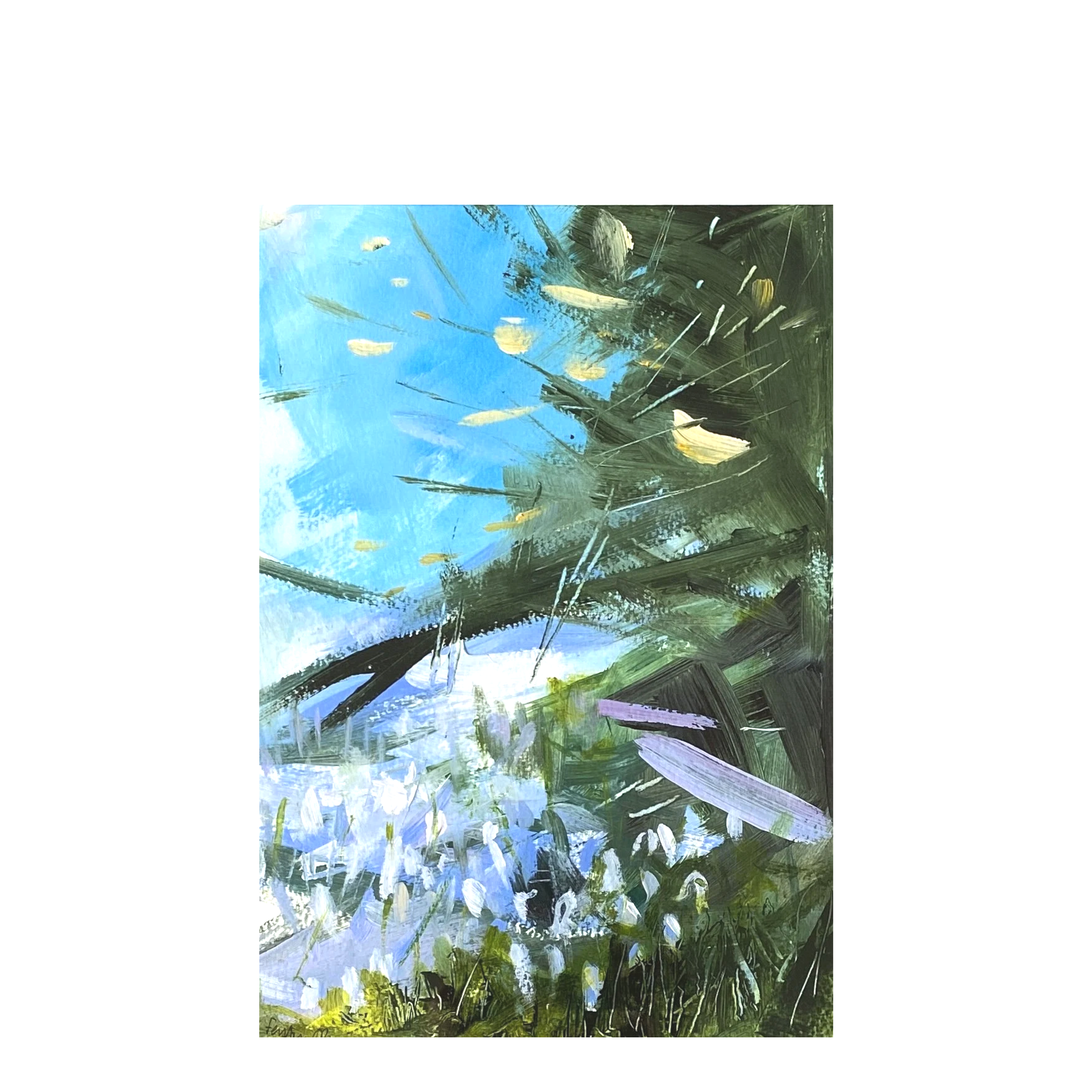 Highland Bluebells and Gorse  |  £375.00
