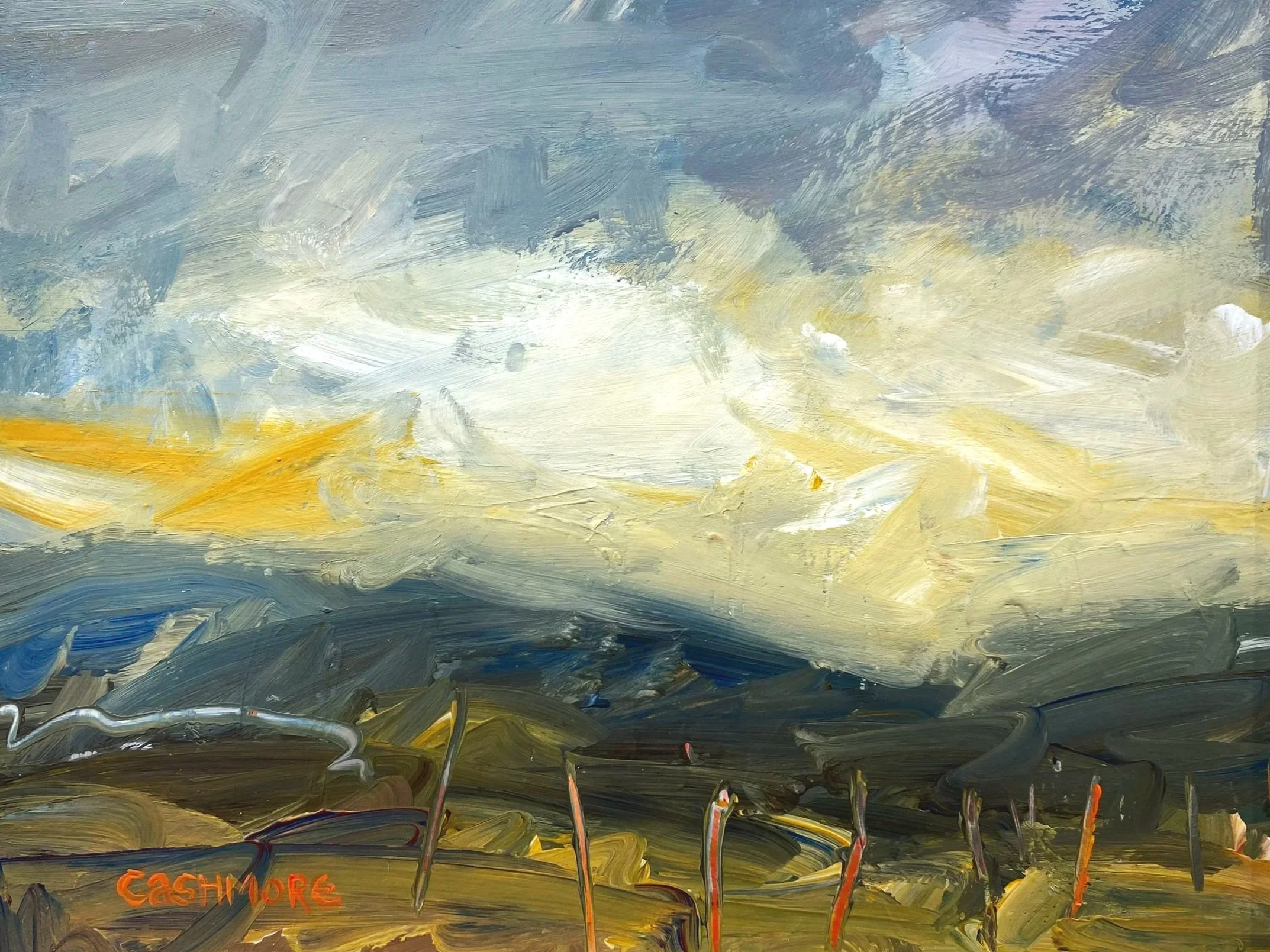 Hillside Rush of Light  |  £350.00