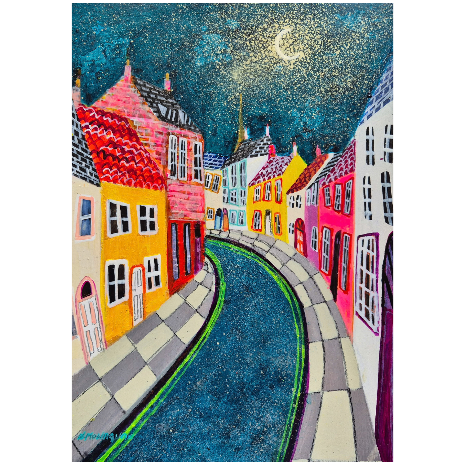 Berwick upon Tweed Streets ll  |  £600.00