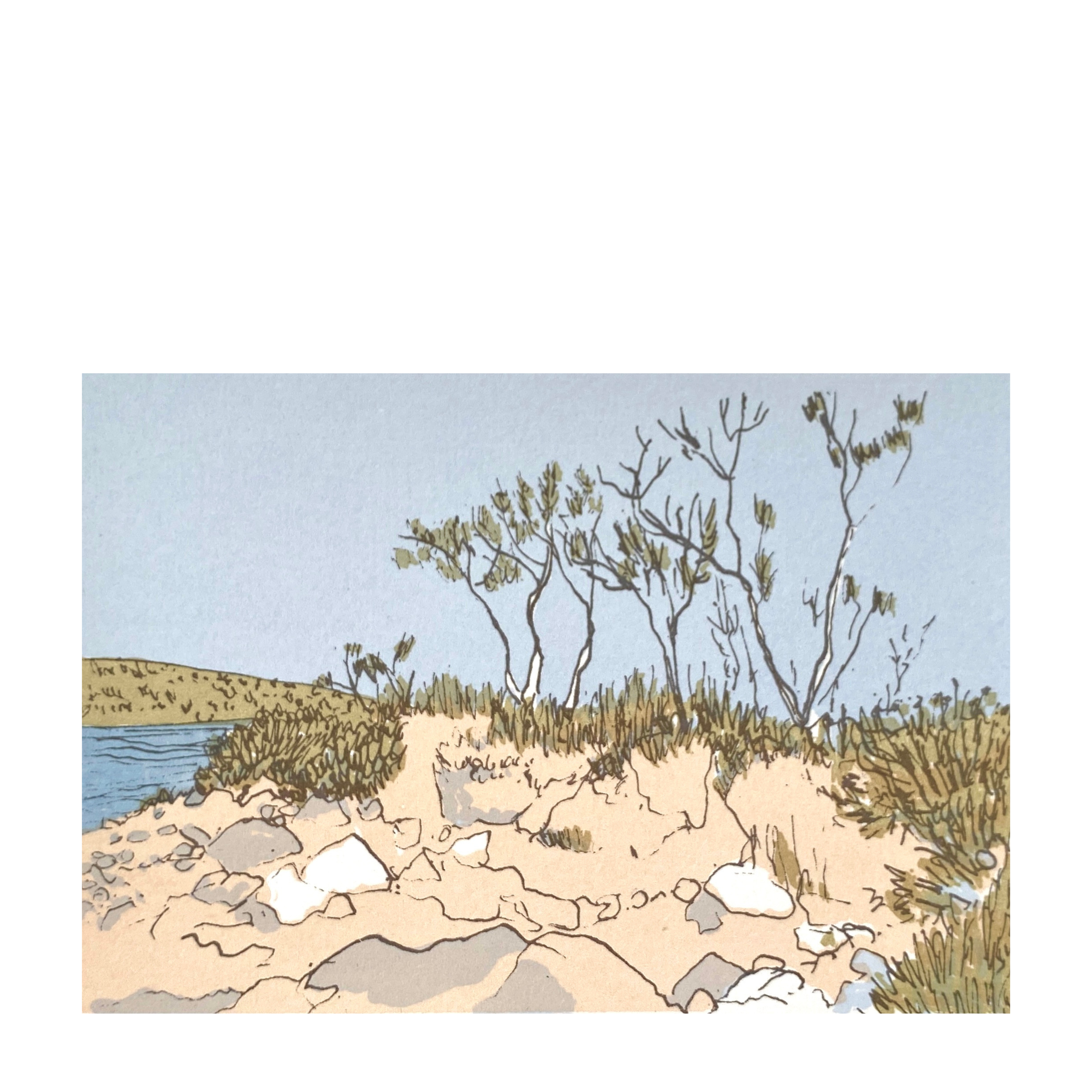 Alkiki ll  |  £90.00 | unframed