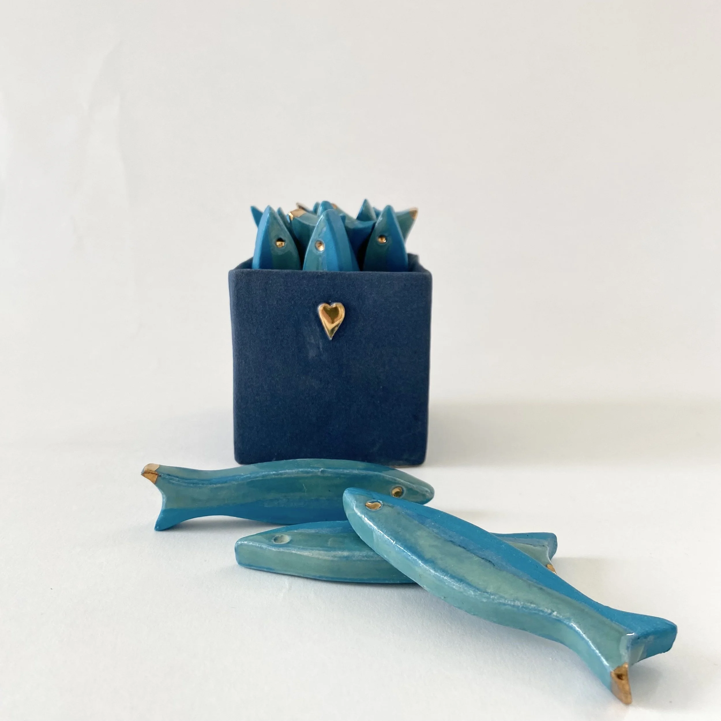Box of Gold Tailed Fish  |  £60.00