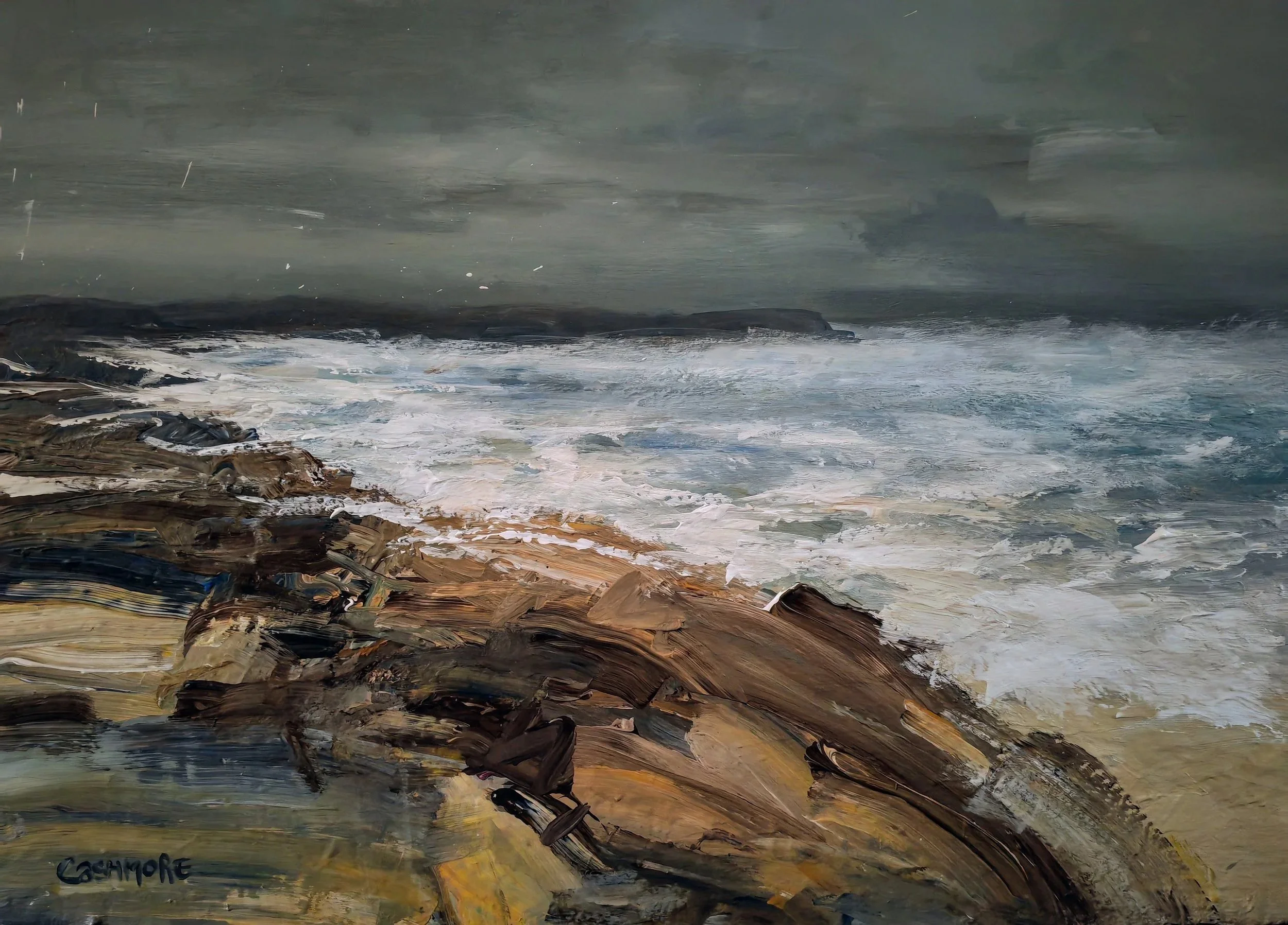 Leaden Sky Rough Sea  |  £1,300.00