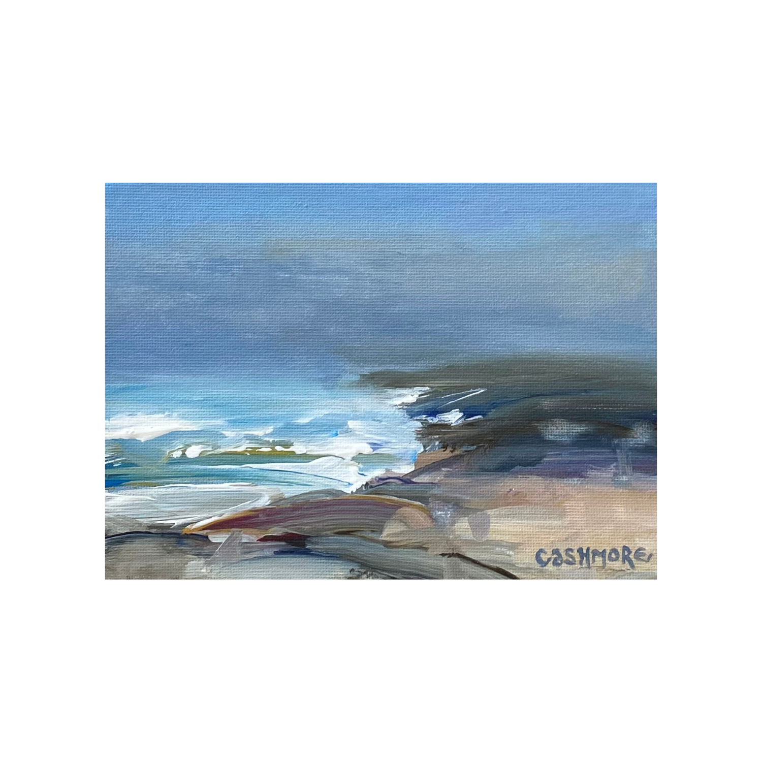 Hazel Cashmore | Autumn Shoreline | £150.00