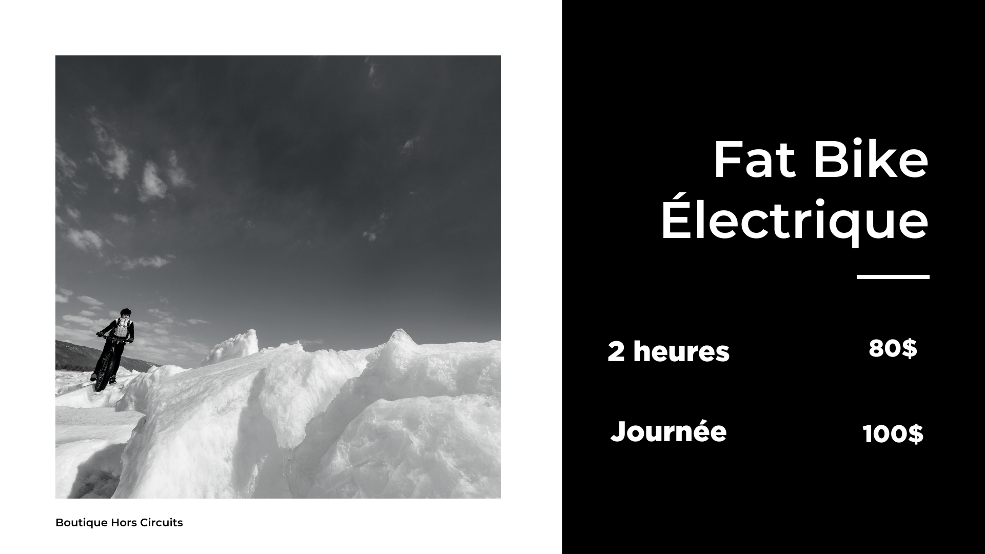 Tarifs HorsCircuits — MontEdouard