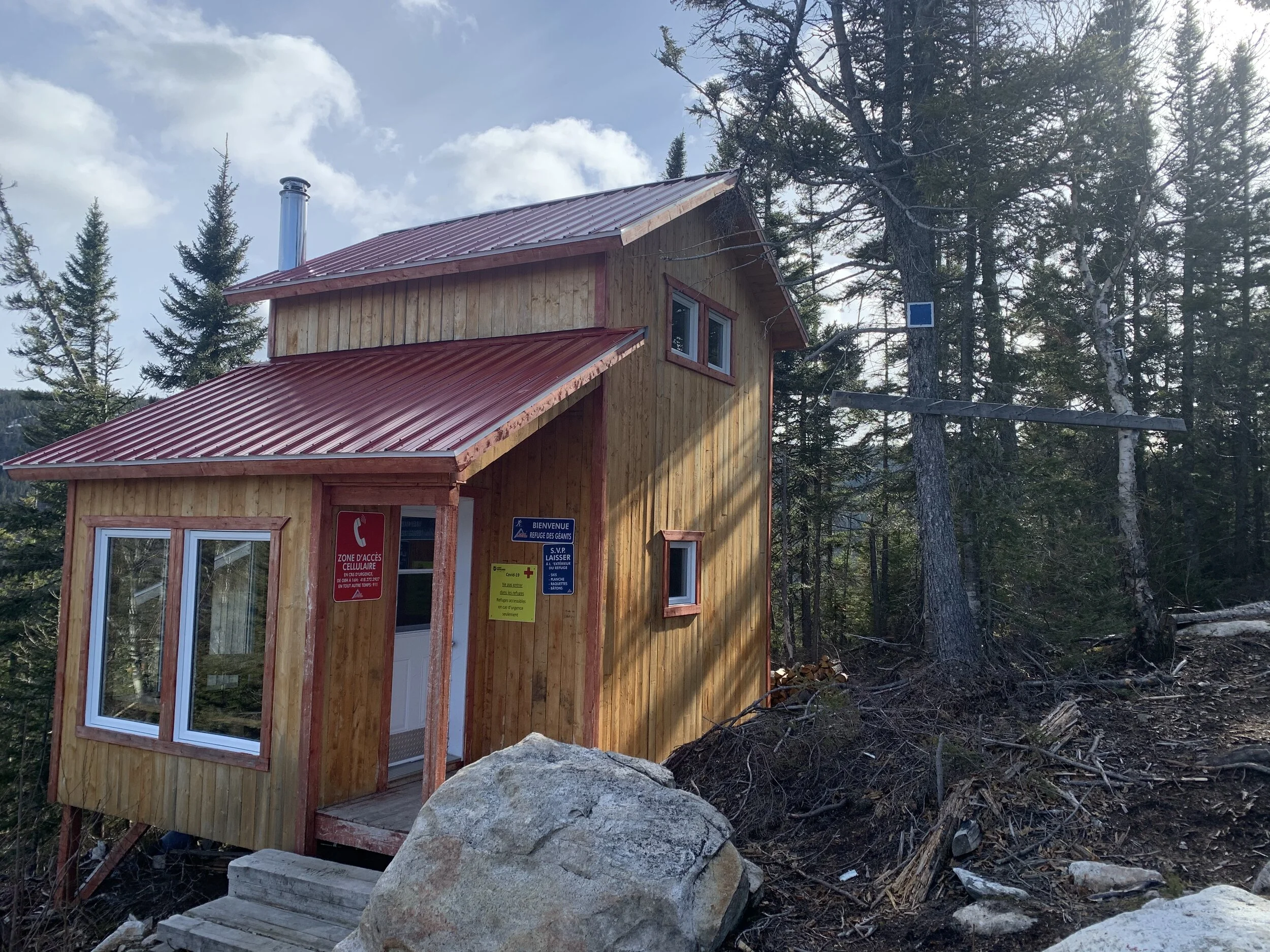 Rent a refuge in the backcountry. 