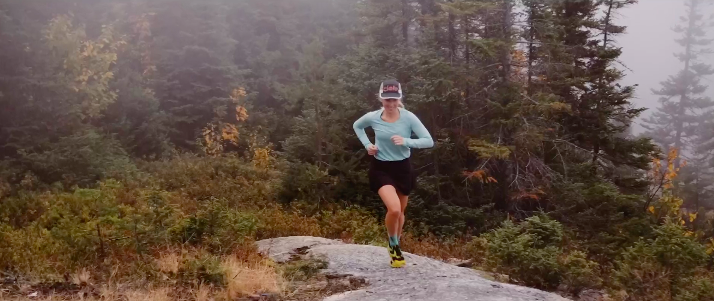 Hiking and trail running at the mountain