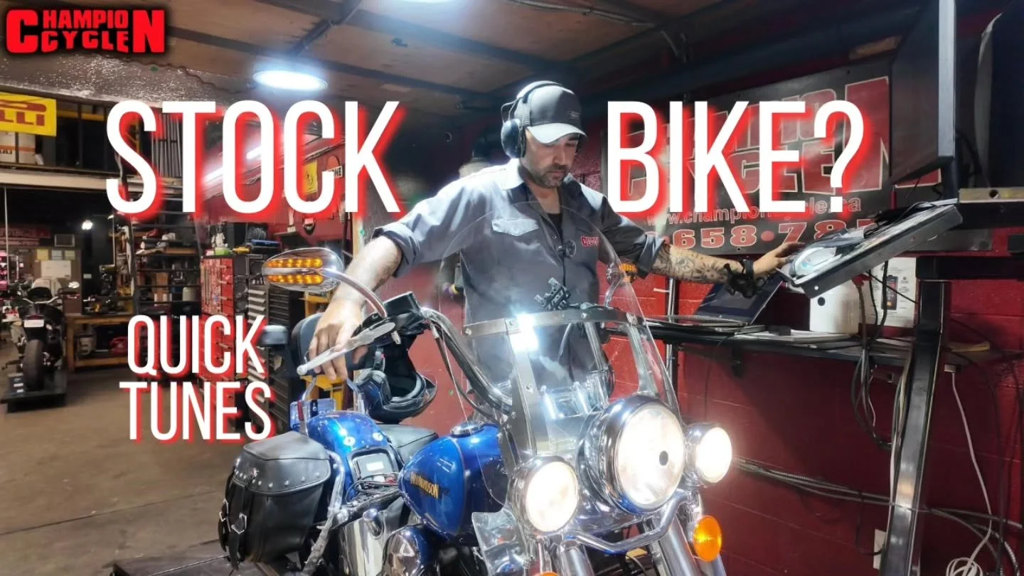 Ever wonder if your stock bike benefits from tuning ? Wonder of a stock bike even requires tuning in order to run properly ? WE'VE GOT THE ANSWERS ......... 
Link in the comments ! 
-------------------------------------------------------------------