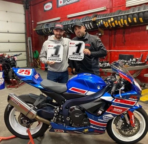 RACE SERIES WINNERS, AMATEUR SPORT BIKE, AMATEUR SUPER BIKE. ALL WITH A CHAMPION CYCLE TUNED AND BUILT MOTORCYCLE