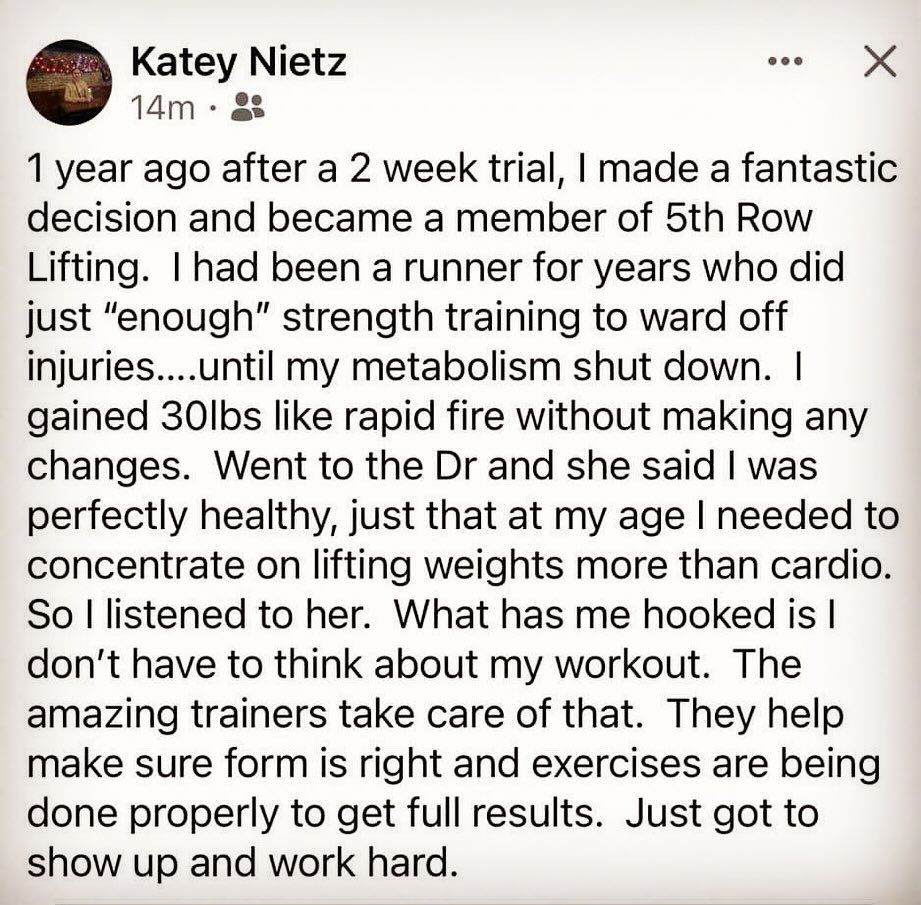 Double shot of Katie/Katey awesomeness this morning:)

Who&rsquo;s next?!?!?
Get your butt in here!!!!
We LOVE what we do and WANT TO HELP YOU!!! 

Start NOW at:

www.5throwlifting.com

#changestartshere 
#firststeps2fitness 
#lfg