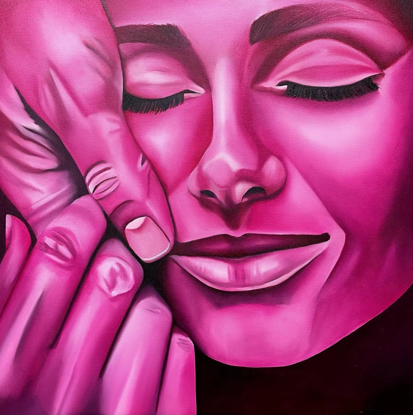 In honor of Valentine&rsquo;s Day, I&rsquo;m throwing it back to this sweet piece from my State of Mind Collection (2021). 

Entitled &ldquo;You Care for Me (Loved), I made this piece to meditate on the beautiful, indescribably comforting feeling of 