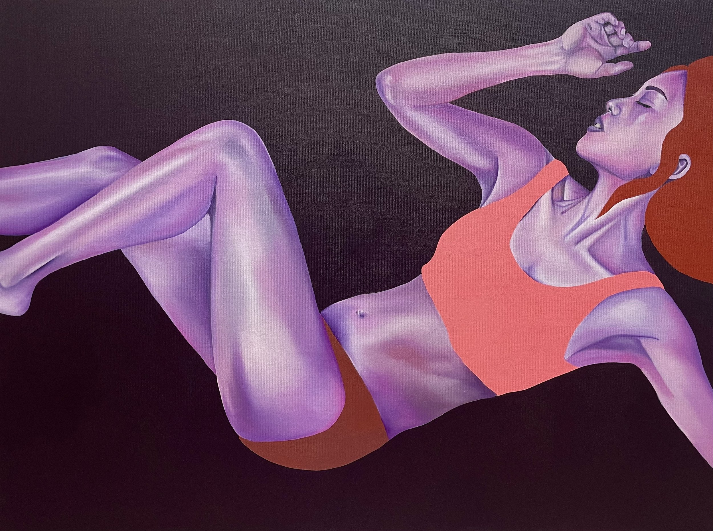 Freefall / 40x30 / $437.50 (framed)