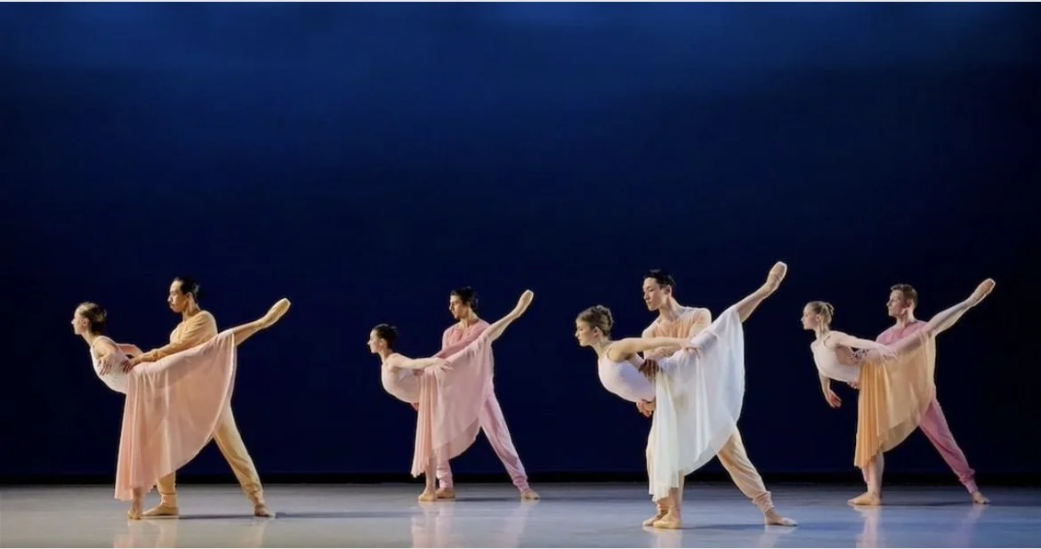 Artists of Ballet Kelowna in "In the Light of the Waking Sun".