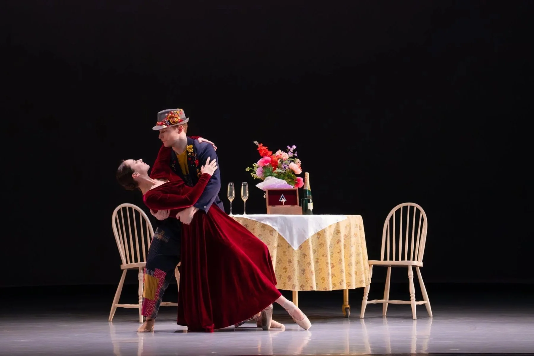 Desiree Bortolussi and Kurt Werner in "Mustard". Photo: Dave Mai