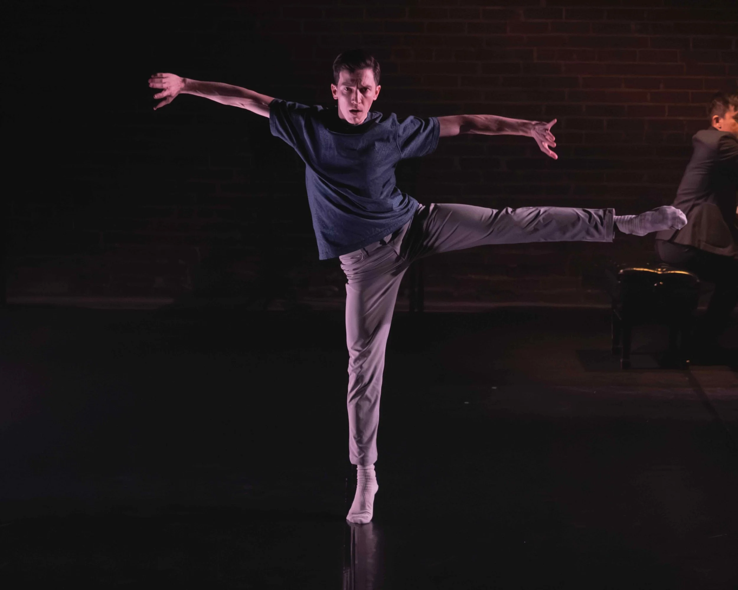 Robert Stephen in "Portrait of an Imaginary Sibling" at The Joy of Music: In Motion (The Citadel, 2026). Photo: Gabriel Cropley