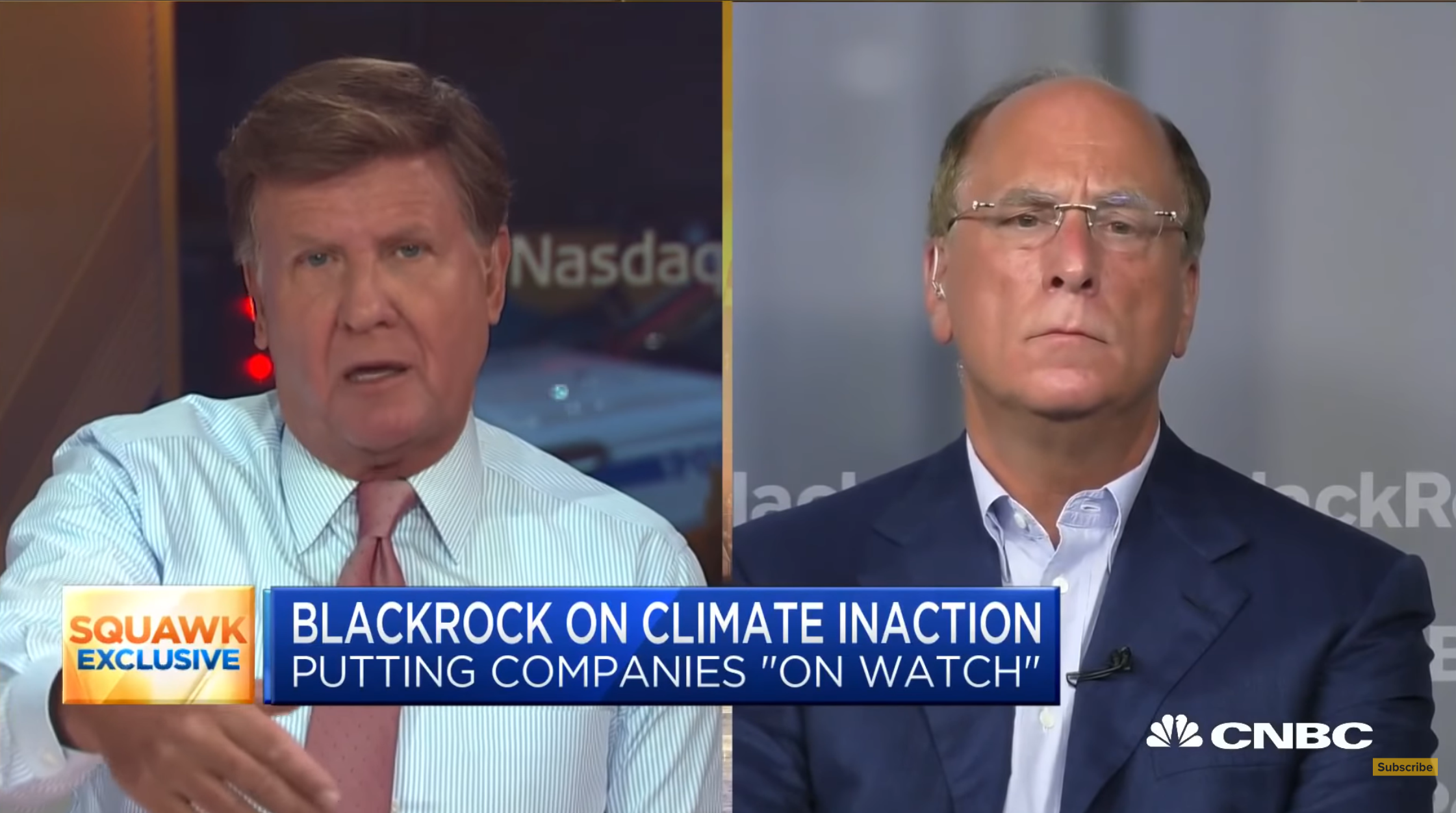 BlackRock Chairman and CEO Larry Fink 