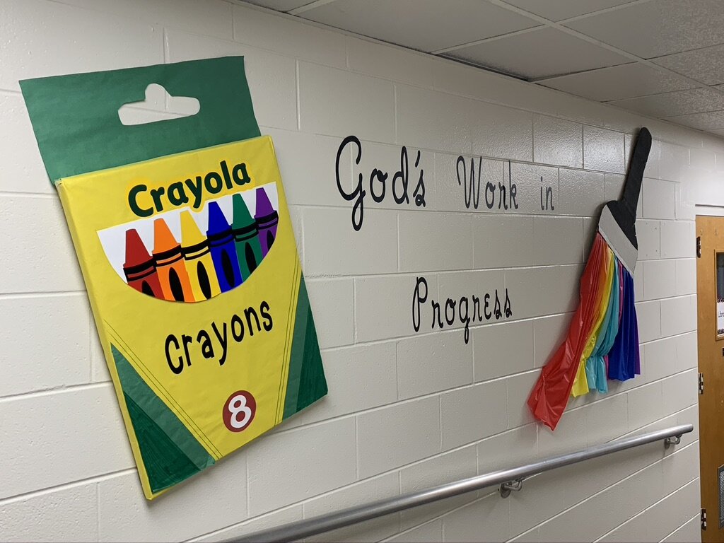 Crayons on Hallway Wall.jpeg