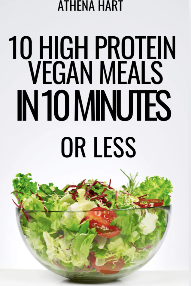 10 HIGH PROTEIN VEGAN MEALS IN10 MINUIES OR LESS