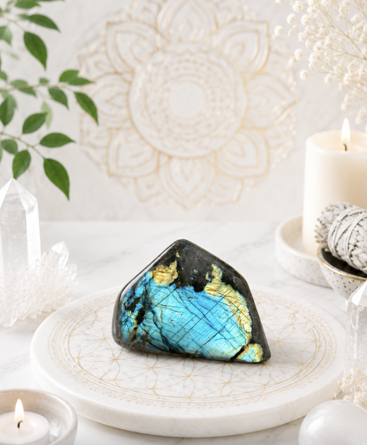High Grade Labradorite Slab