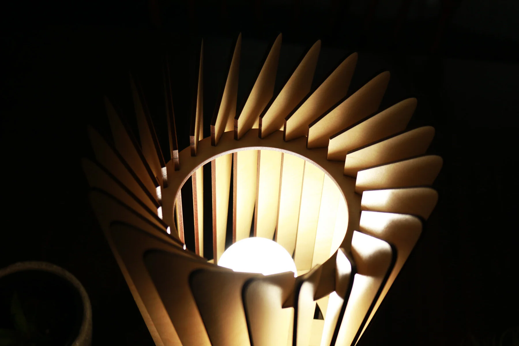 Making a Wood Funnel Light — Ung Studio