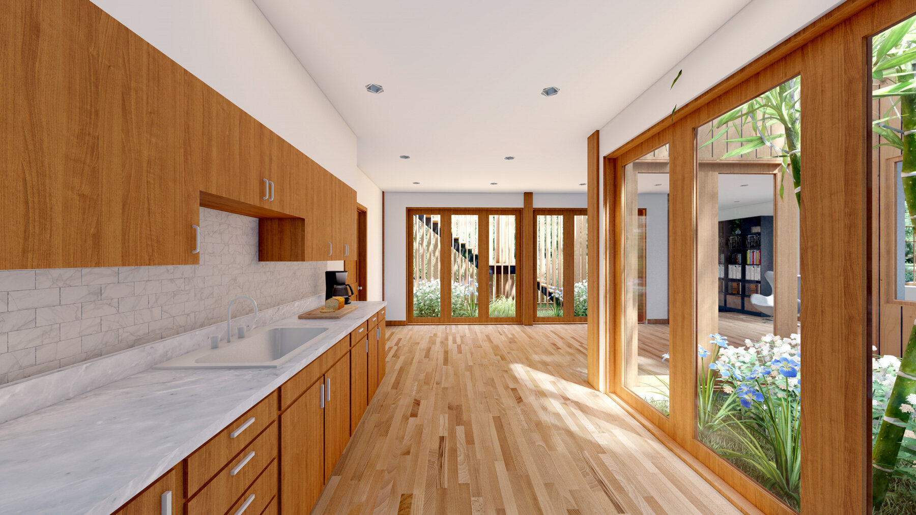 Minimal-Courtyard-House_Interior---Kitchen-Galley.jpg