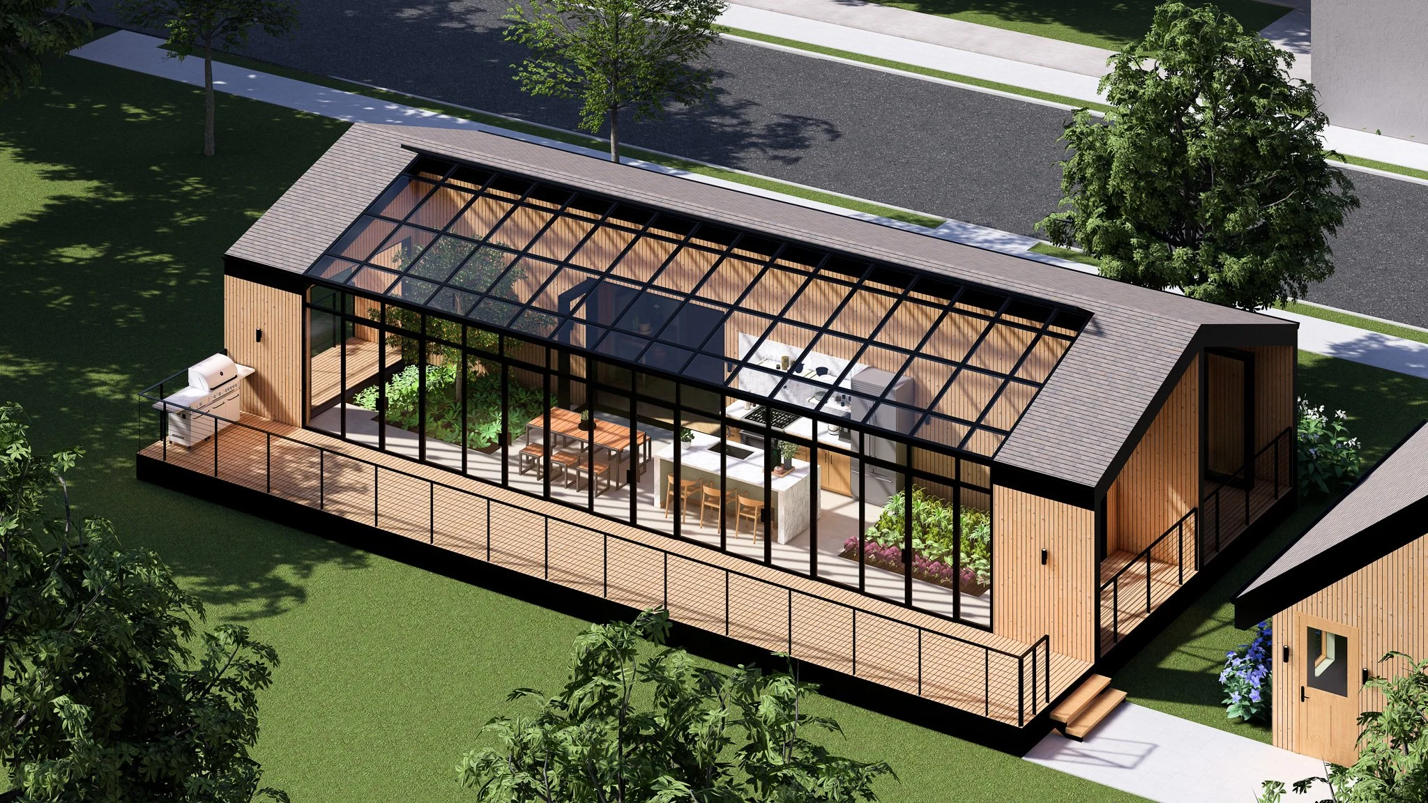 Prefabricated Greenhouse Home