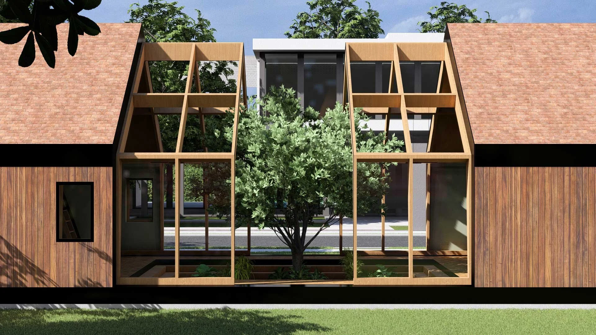 Sliding Greenhouse Home