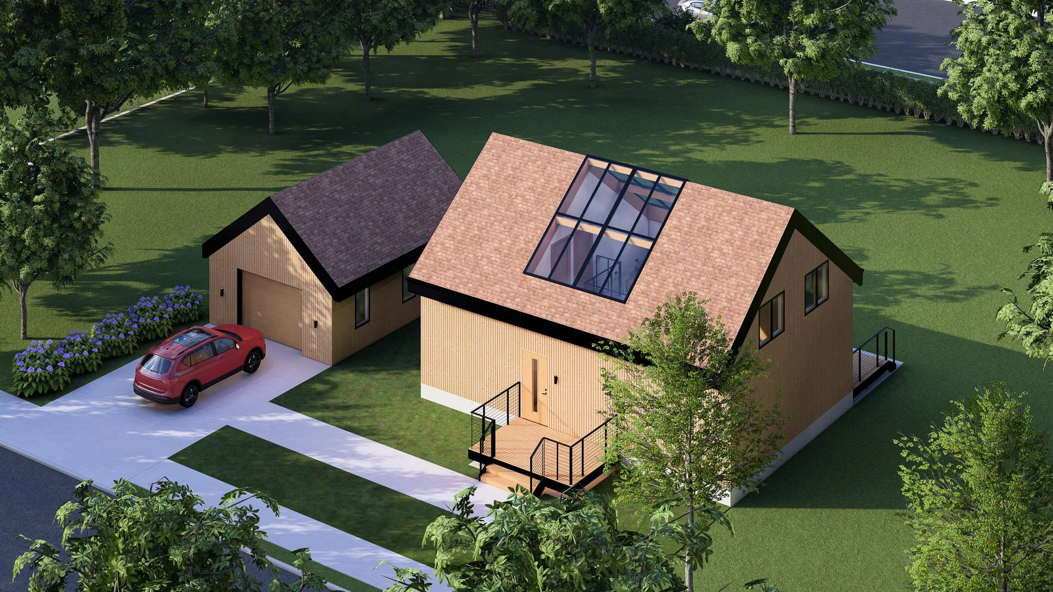 Cape Cod Greenhouse Home