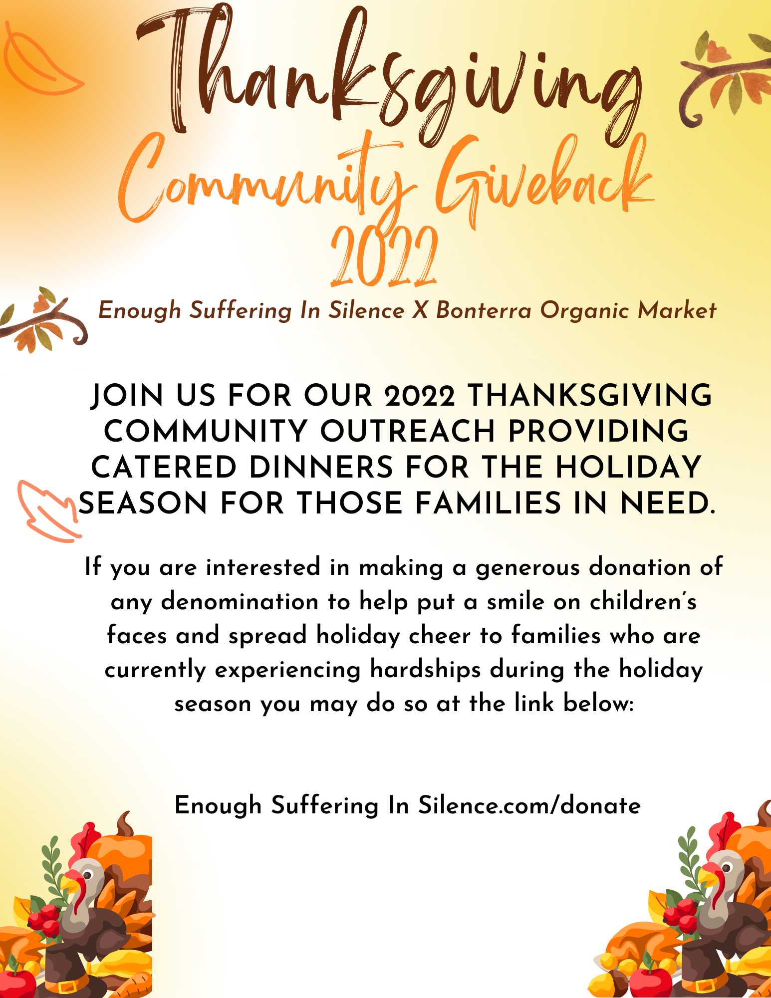 Thanksgiving Initiative 2022