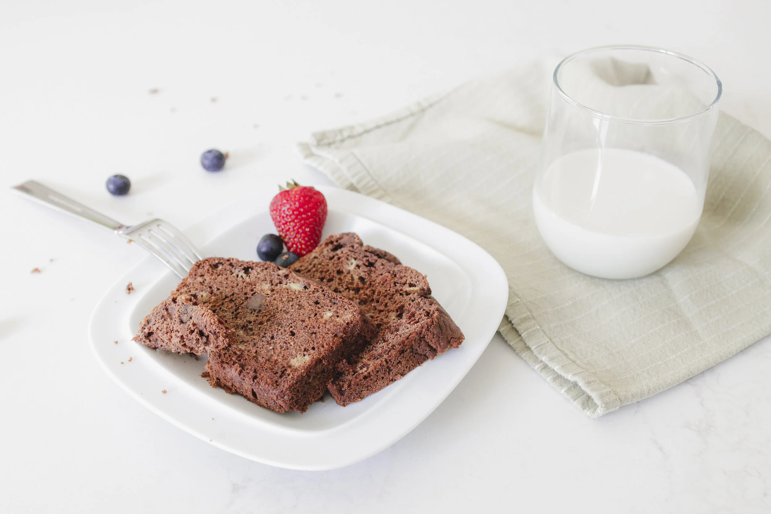 Double Chocolate Banana Bread
