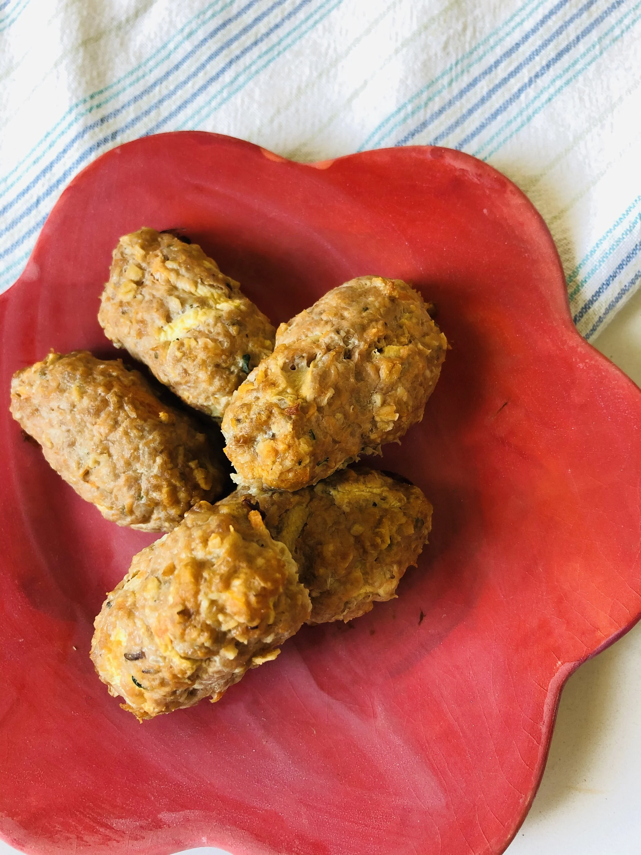 Turkey and Vegetable Meatballs for Baby 