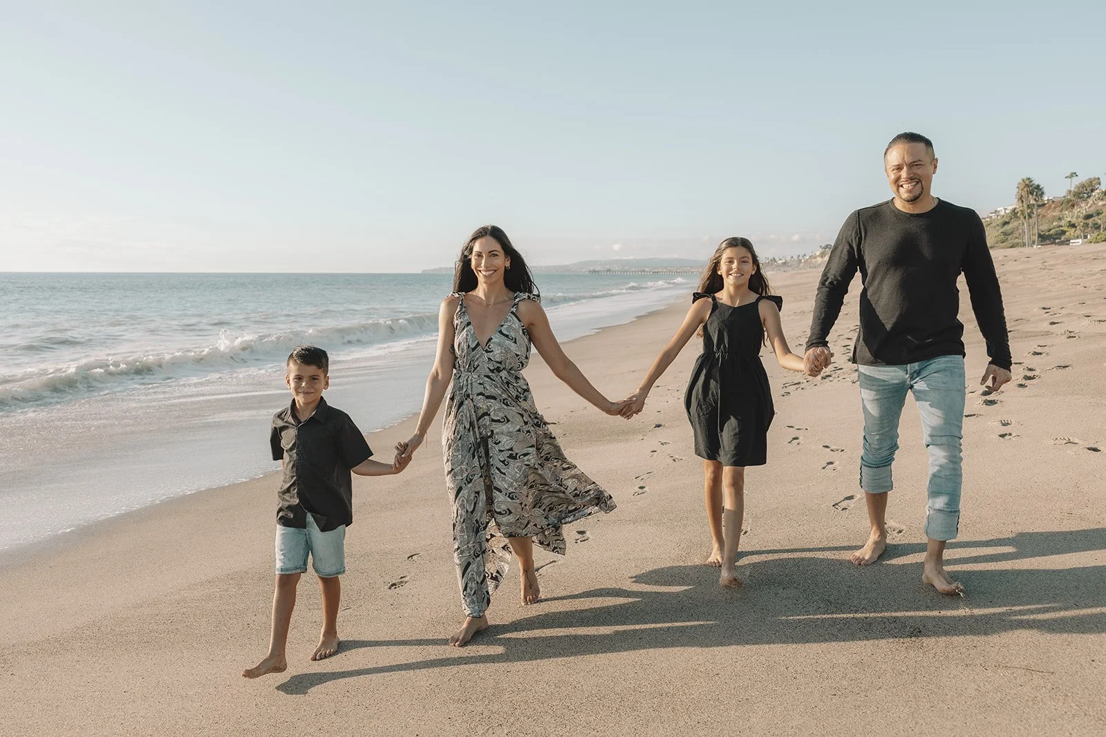 A Stress-Free Family Photo Session at San Clemente State Beach