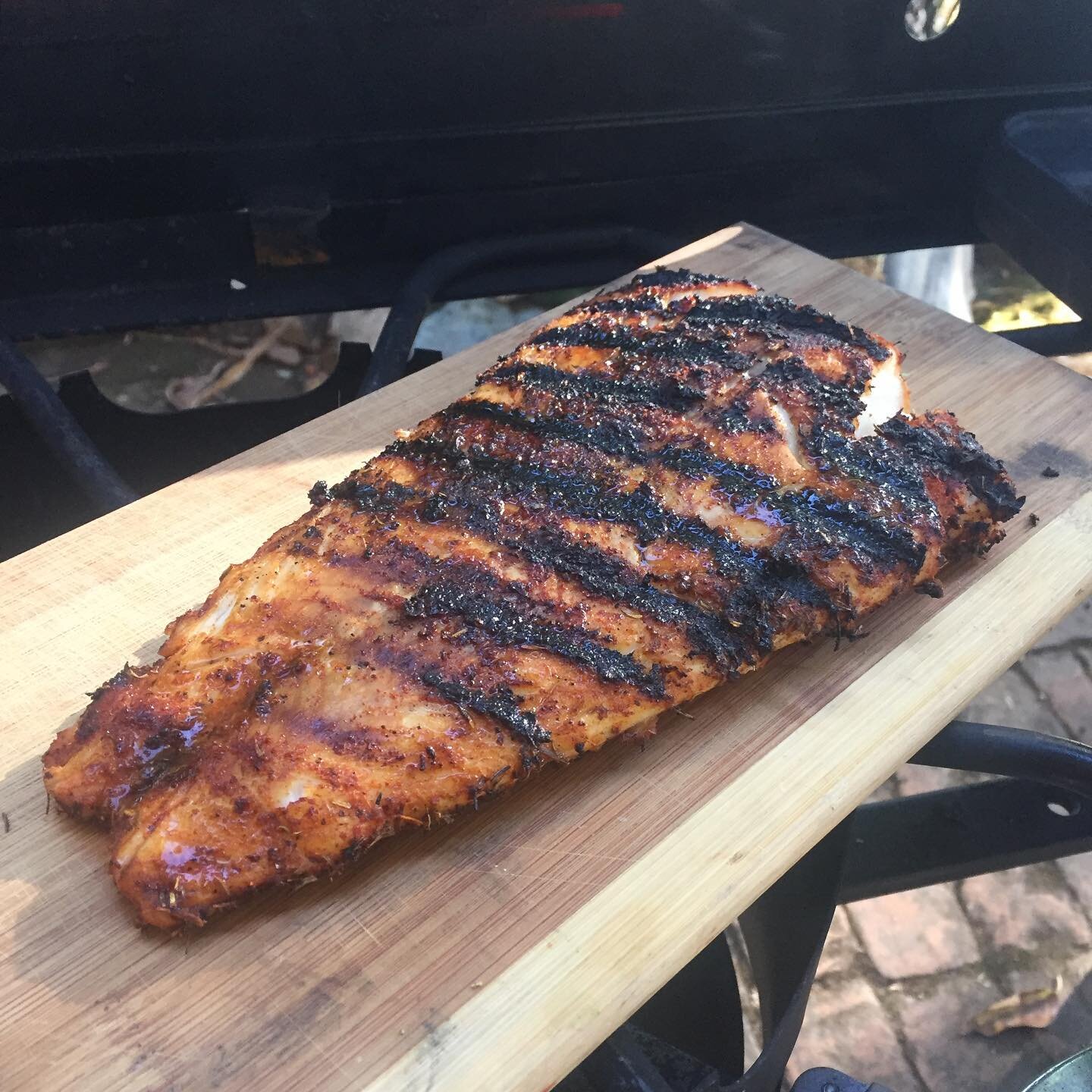 Dad’s Blackened Fish