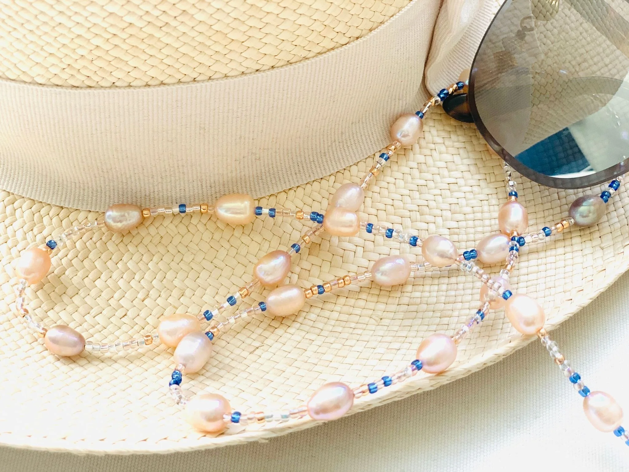 Blue &amp; Peach Pearls V.2