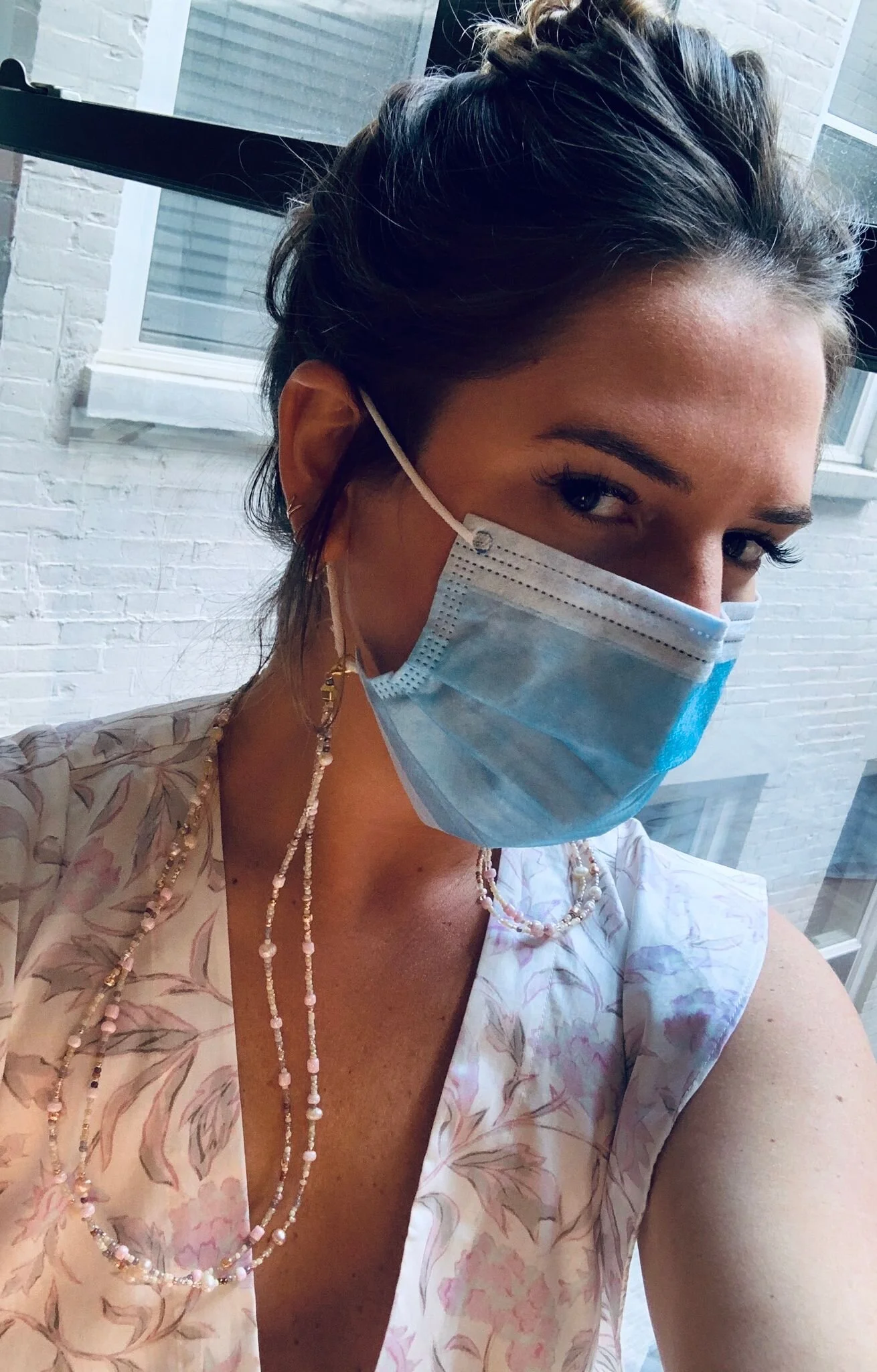 Rose Gold Mask &amp; Sunglass Chain (2 in 1)