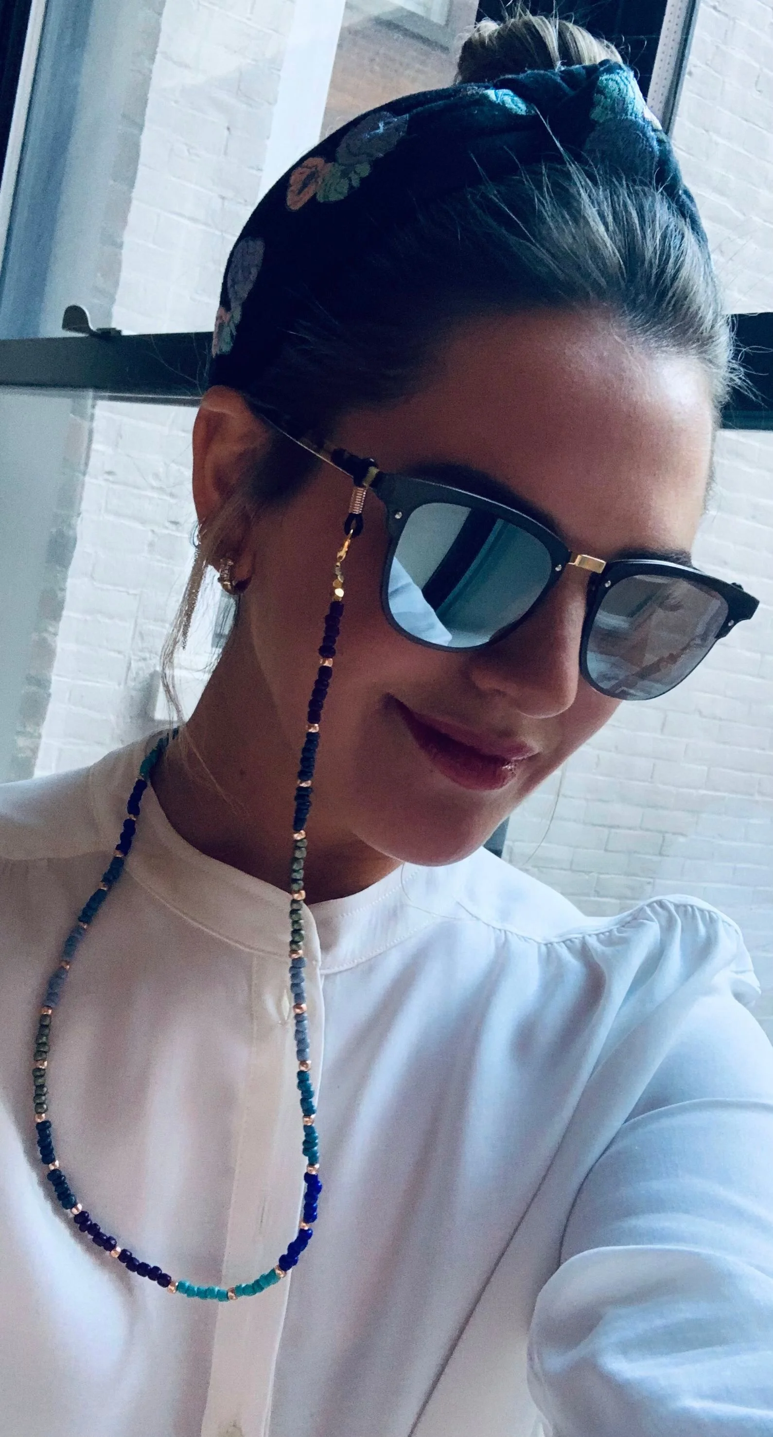 Jewel Tones V.2 Mask &amp; Sunglass Chain (2 in 1)