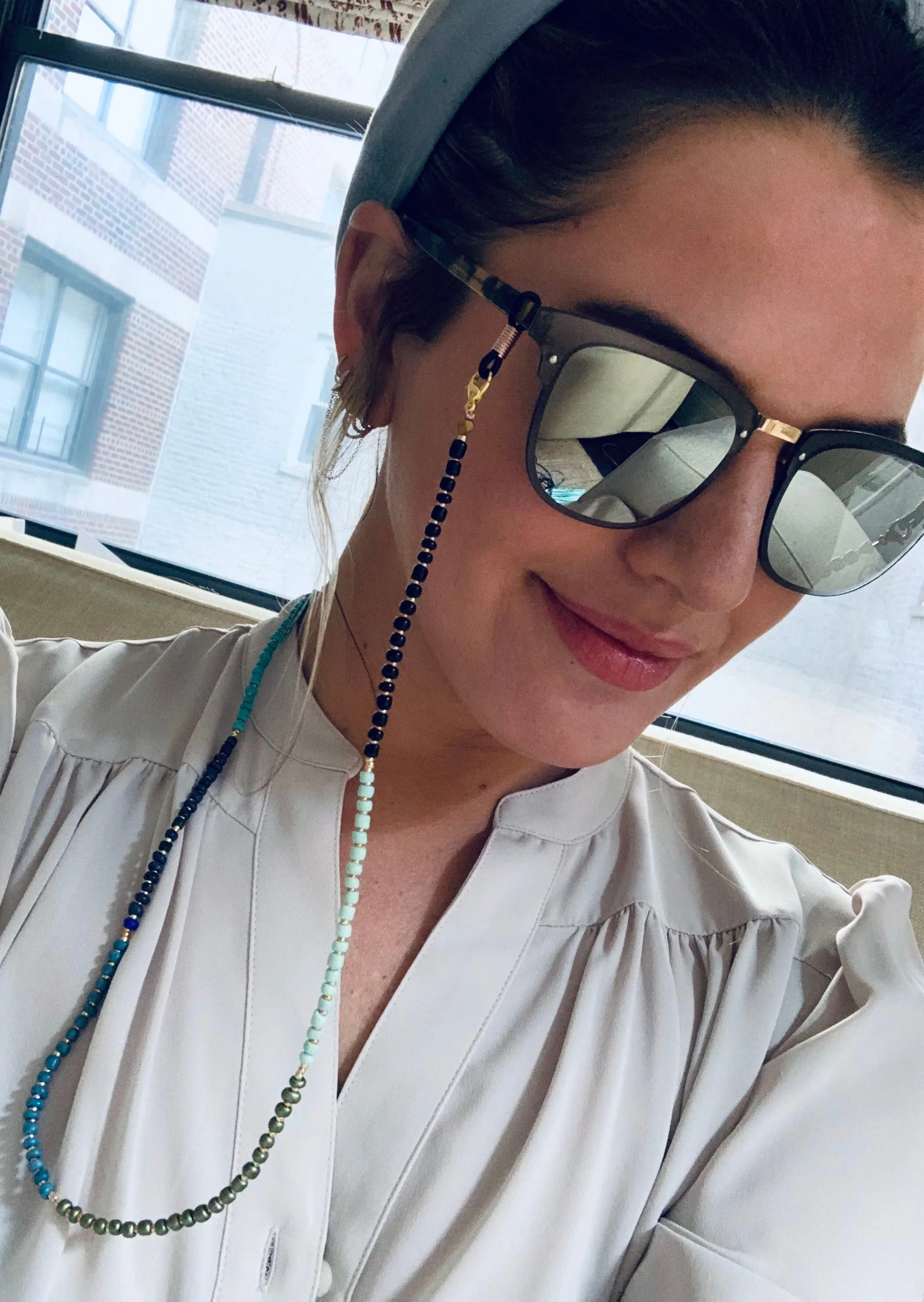 Blue Gold V.3 Mask &amp; Sunglass Chain (2 in 1)