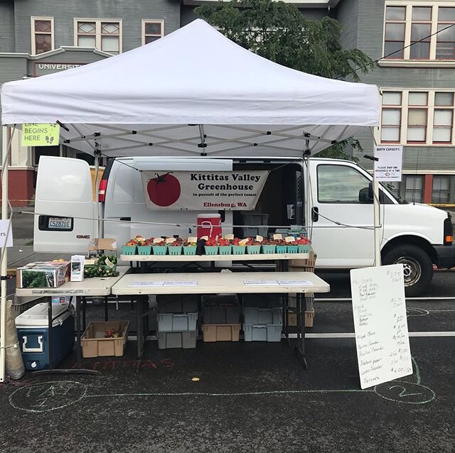 Thank you for a great weekend at farmers markets!  Ellensburg&rsquo;s opening day was great. We sold out there and at the University District on Saturday. West Seattle was strong on Sunday. Our on-line store inventories were also depleted. We have re