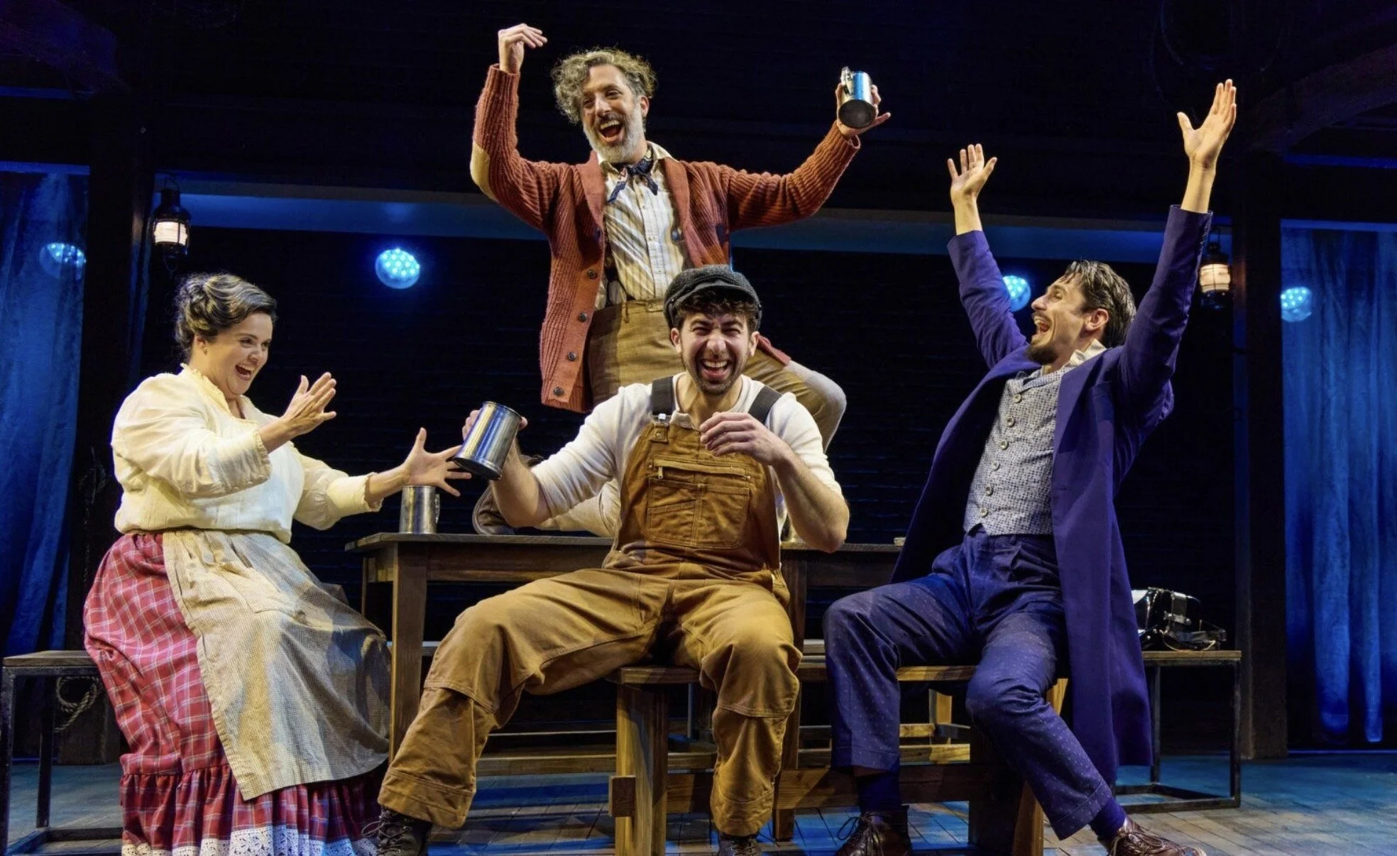 Production shots from Copperfield!