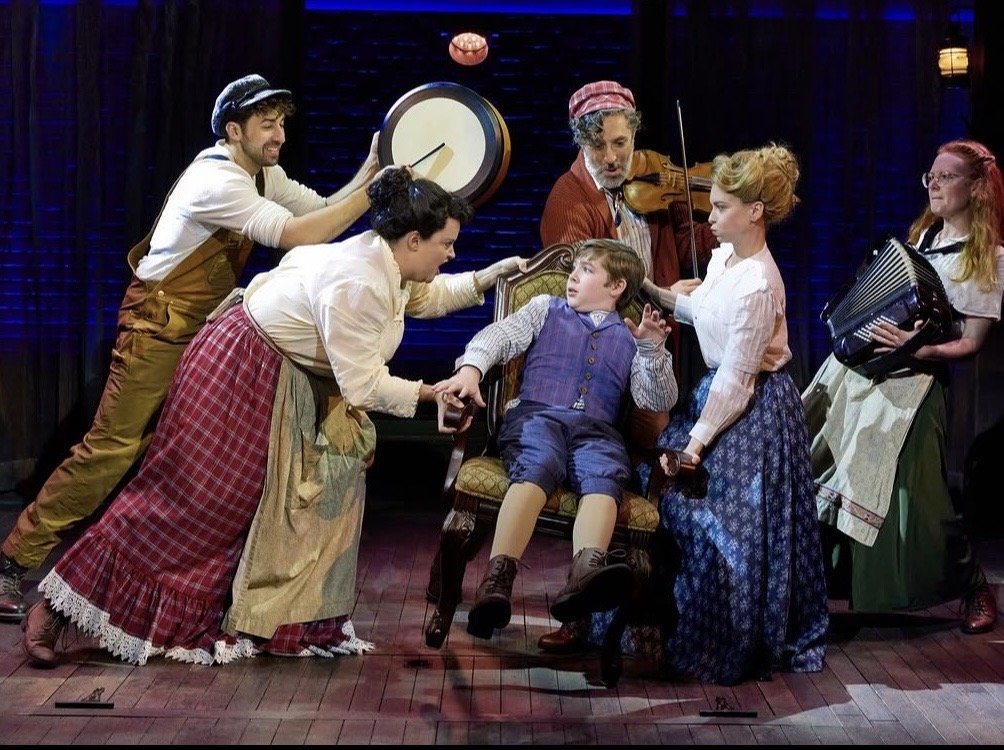 Production shots from Copperfield!