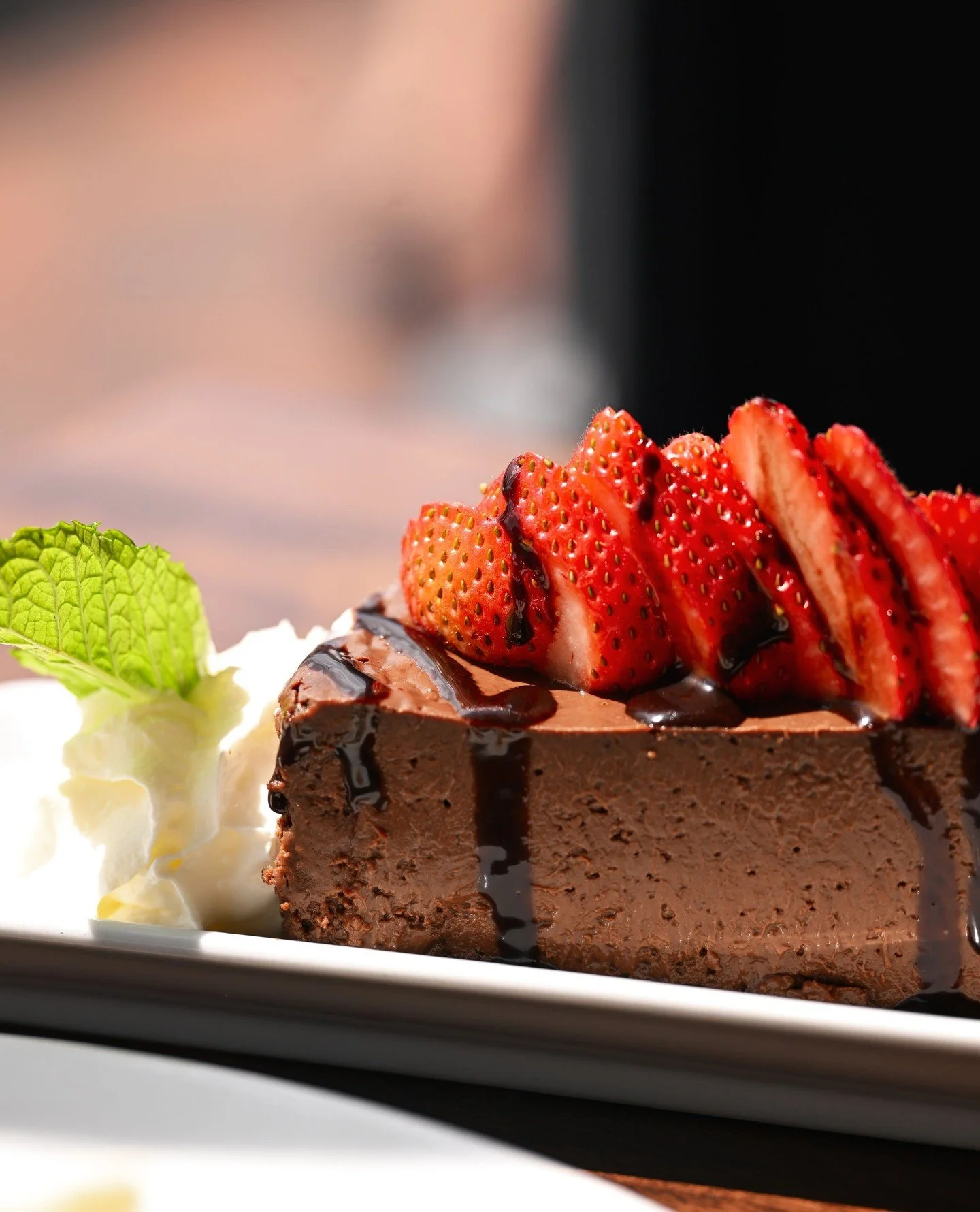 Sometimes, chocolate really can fix everything. Especially when it&rsquo;s a slice of our rich chocolate cake, layered with ganache and a dollop of whipped cream on top!⁠
⁠
Comforting, decadent, and exactly what you needed this Saturday. #gettothepoy