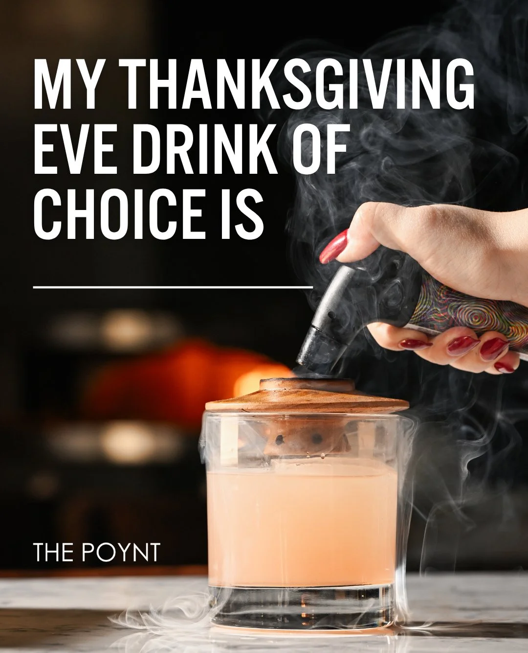 Happy Thanksgiving Eve, Newburyport! If you&rsquo;re meeting up with friends, taking a moment to relax before tomorrow, or just kicking off the long weekend with a favorite drink, The Poynt is the perfect place to settle in.⁠
⁠
What&rsquo;s your Than